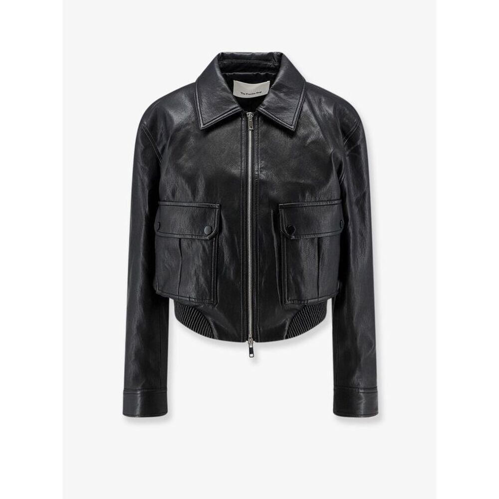 The Frankie Shop Women Leather Jacket